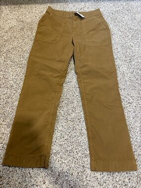 Orvis Women's Straight-Leg Pants in Mustard